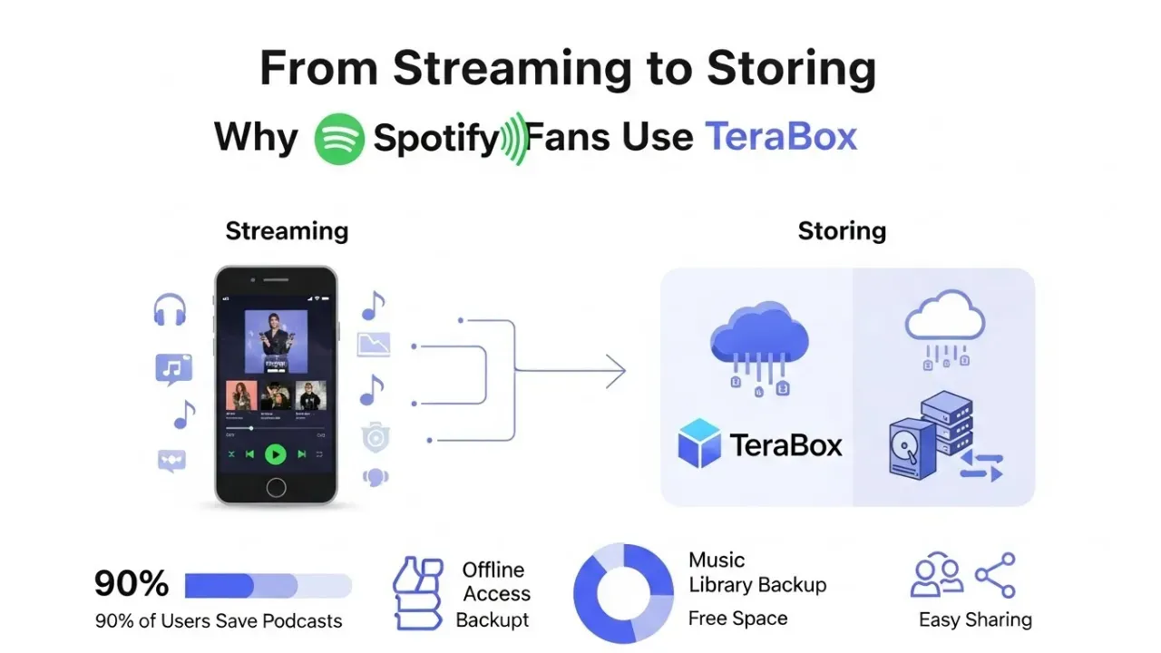 Why Spotify Fans Use TeraBox